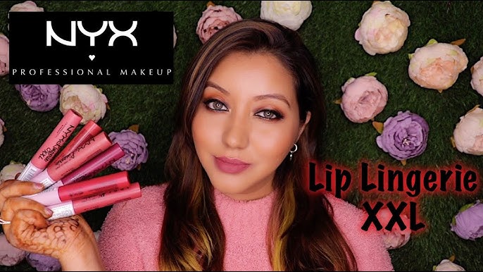 NYX Lip Lingerie XXL Matte Liquid Lipsticks Review & Swatches 