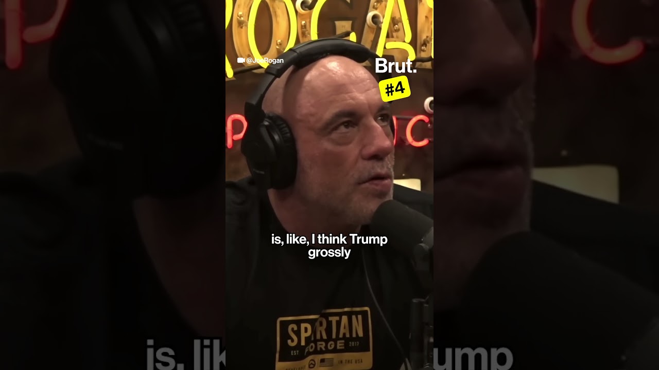 5 раз Джо Роган критиковал Трампа в этом году