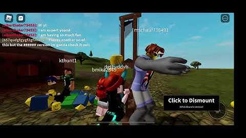 I got my head cut off (Roblox guillotine