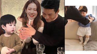 Baby Alkong loves to do this, making Son Ye-jin and Hyun Bin Giggle and Laugh l Adorable Baby