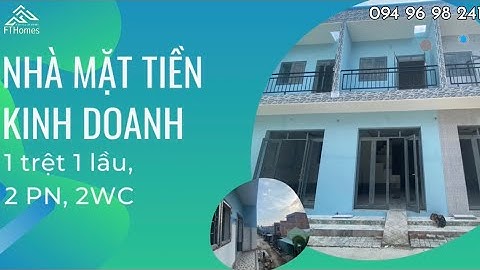 Nhà Mặt tiền kinh doanh Phố chợ| Đường Đinh Đức Thiện giá 1 tỷ 689 triệu| cách chợ Bình Chánh 6p|SHr