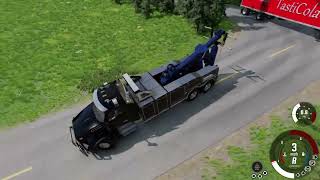 Jack Knifed Semi | BeamNG Heavy Recovery