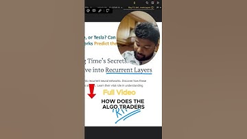 Can AI predict stock prices? 🤔 Let’s break it down! #machinelearning #coding #deeplearning #ai