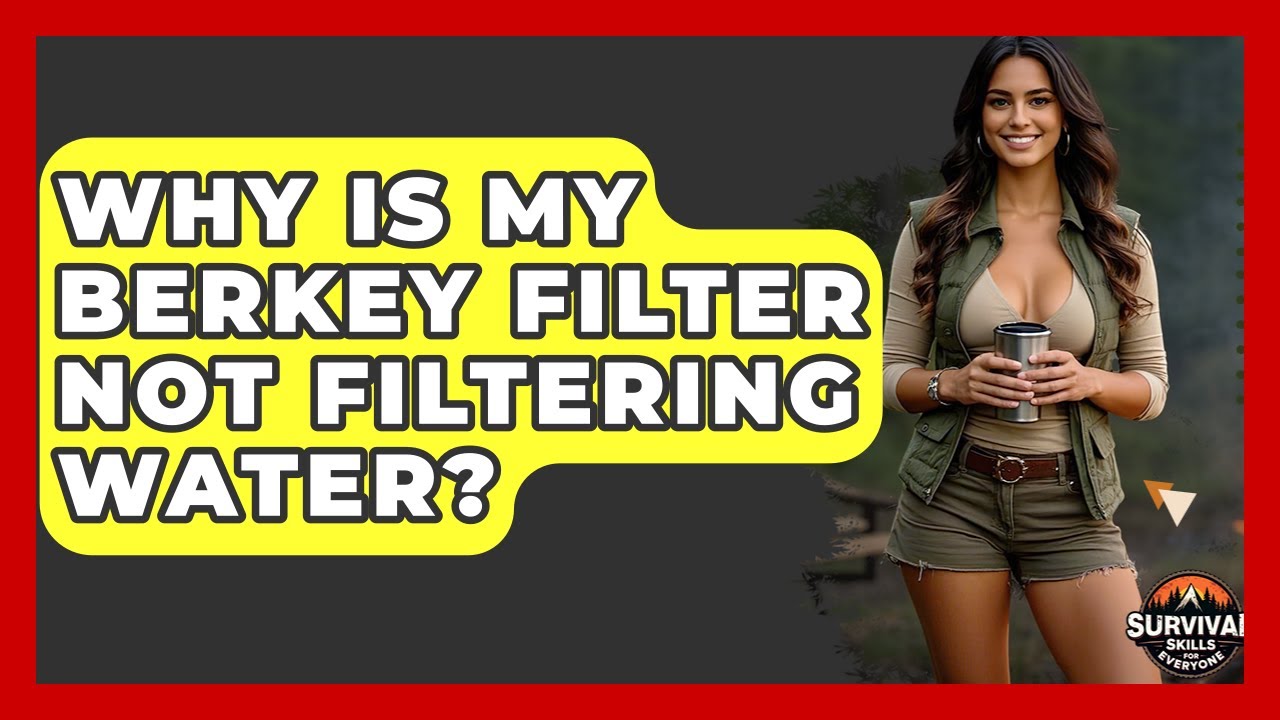 Why Is My Berkey Filter Not Filtering Water? - Survival Skills for Everyone