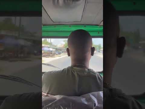 Riding On Bajaji In Tanzania