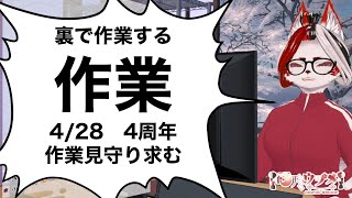 【作業】裏で作業するけど、しゃべれるかはわからん！【Vtuber】
