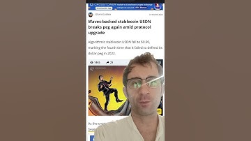 Waves-backed stablecoin USDN breaks peg again amid protocol upgrade