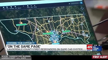 First responders under same CAD system for the first time in Lauderdale County history