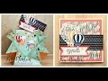 Lift Me Up & Carried Away Explosion Card Tutorial from Stampin' Up! Demonstrator Lea Denton