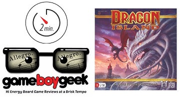 Dragon Island (Allegro 2-min) Review with the Game Boy Geek