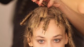 Emporio Armani - 2014 Spring Summer Women's Fashion Show Backstage