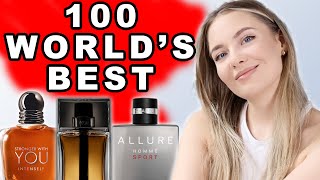 100 BEST FRAGRANCES FOR MEN of all time | 100k subscribers special