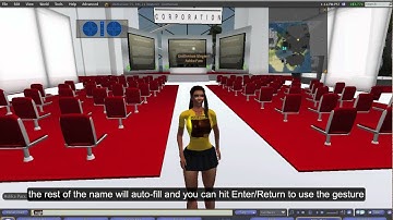 SL Viewer 1 - Gestures Tutorial