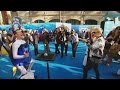 Fun from the 'Finding Dory' Blue Carpet