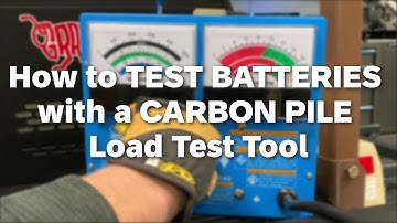 Testing Batteries with a Carbon Pile