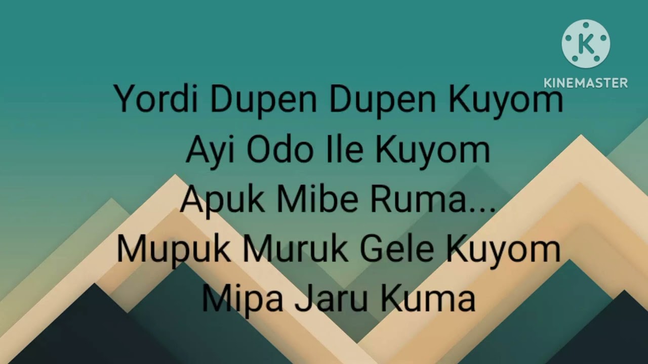 galo song No ngom Mibe Yekudi (karaoke 🎤)