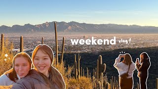 weekend in my life as a uni student in arizona