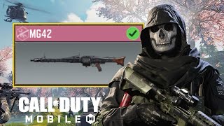 NEW SEASON 4 META MG42 🔥| BEST MG42 GUNSMITH | COD MOBILE