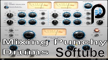 (Drums) How to Mix Punchy Drum Using Softube Plugins | A Bigger Sound