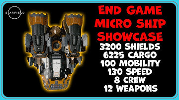 The Blister Beetle Micro Class C Ship Showcase | Starfield Micro Ships