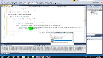 Exploring LineTypes in AutoCAD using C# (S7 - 11)