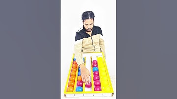 Fun & Chaos: Color Ball Sorting Challenge 🟢🔴🟡🔵 | Fun Games#puzzle #challenge #game