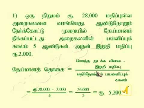 accountancy 12th tamil youtube