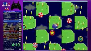 Sonic 1 - Speedrun All Emeralds Glitchless% In 2357 Rta-Tb