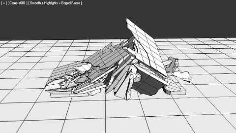 RayFire - Bullet Engine - Concave ProBoolean Fragmentation type