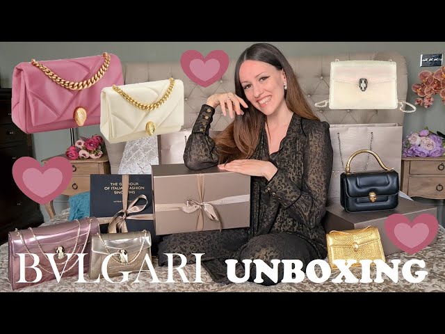 Bvlgari Serpenti Forever Top Handle Bag Unboxing 