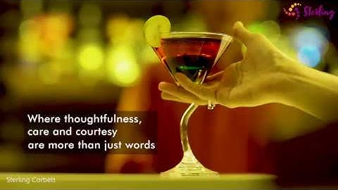 Sterling – The Art of hospitality, mastered