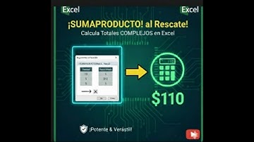 Función SUMAPRODUCTO() en Excel: ¡La FÓRMULA MÁS POTENTE para Cálculos COMPLEJOS!