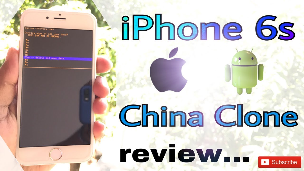 iPhone 6/6s Clone !! Full review 64GB rose gold & Setup !!! ( Clone made by China )
