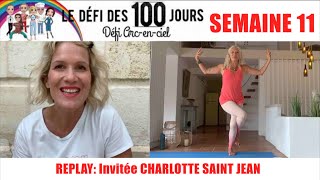 SÉANCE DE YOGA avec Charlotte Saint Jean - Semaine 11 DÉFI ARC-EN-CIEL