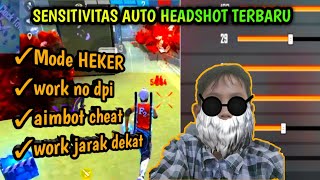 SENSITIVITAS AUTO HEADSHOT BOCIL EPEP‼️ WORK TANPA DPI BISA SEMUA SENJATA