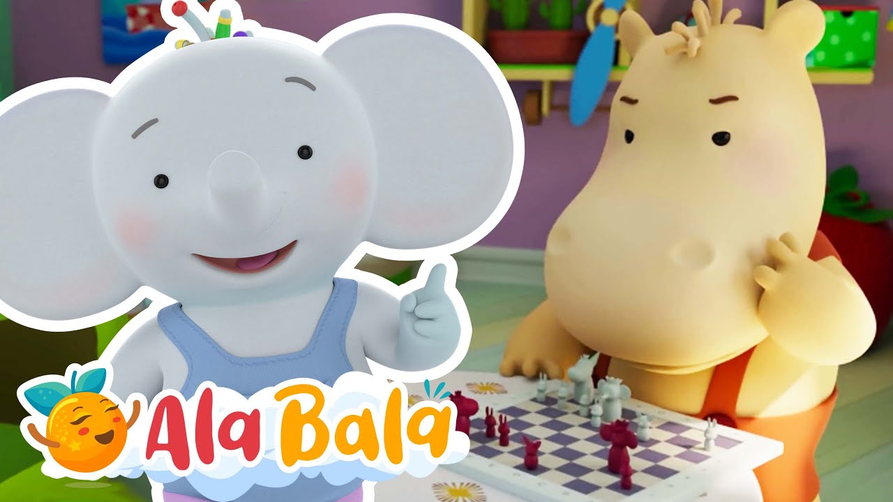 EPISOD NOU 🚩 Febra alb - negru ✨ Desene animate pentru Copii de grădiniță - AlaBaLa