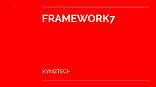 framework 7 setup for beginners screenshot 1
