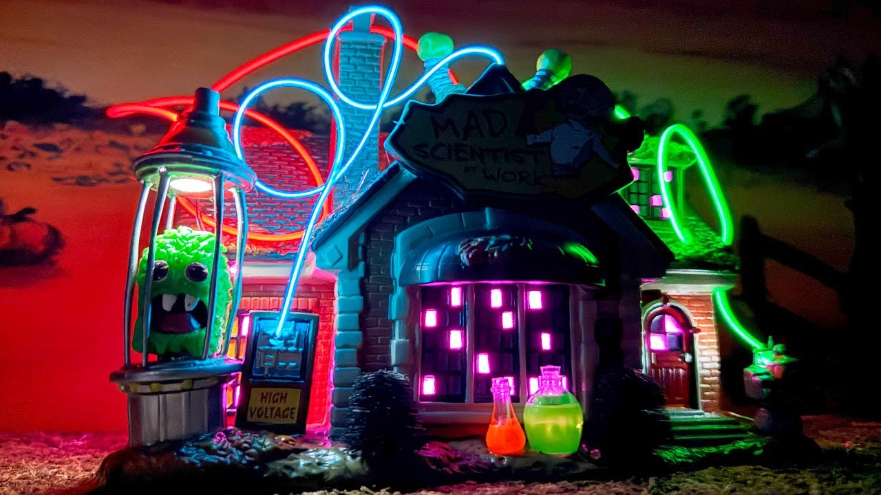 Mad Scientist's Place Review - NEW for 2025 Department 56