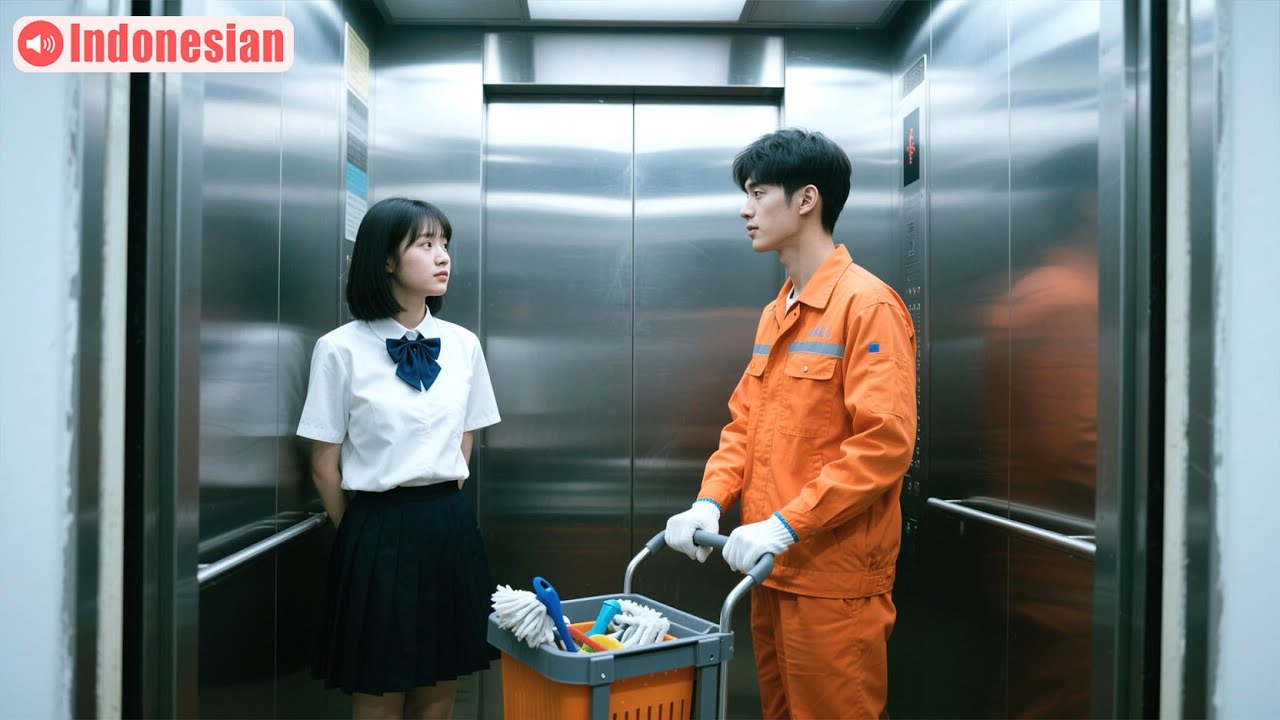 Gadis miskin tak meremehkan petugas kebersihan di lift—ternyata dia CEO grup itu!