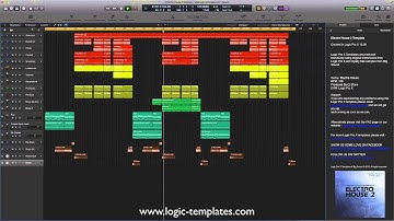Electro House 2 Logic Pro X Template