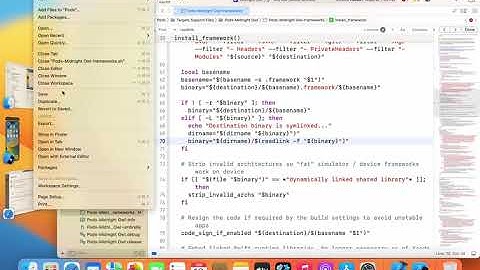 How to solve command PhasescriptExecution failed with a nonzero exit code error in Xcode