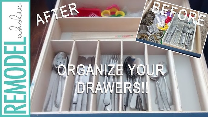 DIY Tupperware Drawer Organizer - The Handyman's Daughter