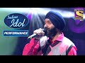 Tajinder  channa mereya performance   judges    indian idol