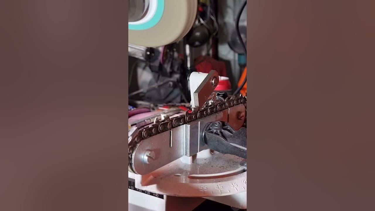 stihl. Depth gauge adjustment with stihl usg grinder. YouTube