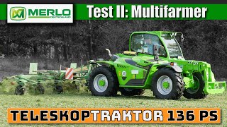 Test II: Wie viel Traktor steckt im Multifarmer? (Grasernte mit Teleskoplader)