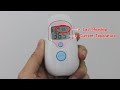 Operation Instruction of Radiant Non-contact Forehead Thermometer TH30F