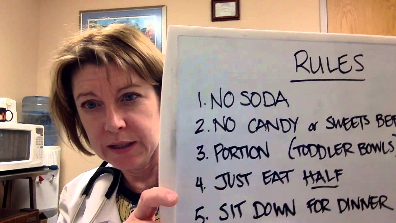Teach your kids these rules to prevent obesity
