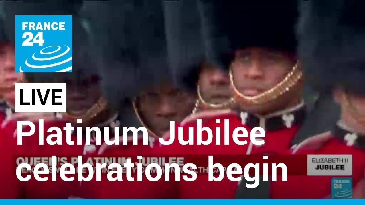 Thousands gather to salute Queen Elizabeth as Platinum Jubilee ...