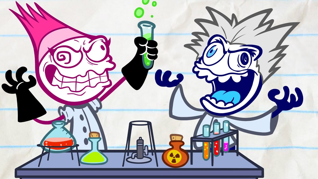 Pencilmates CRAZY Science Experiment   Pencilmation India  Animation  Cartoons  Pencilmation