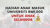 Hadiah Ipt Buat Anak Selangor Youtube